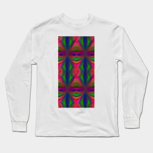 FAAFO ART Seamless Artistic Vertical Patterns 000026 Long Sleeve T-Shirt